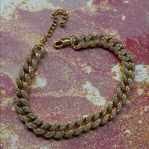 Elegant Gold and Silver Women's Anklet